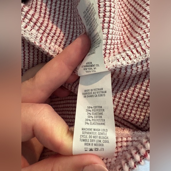 🎉Host Pick 🎉 AERIE ‘Getaway’ Waffle Pink Oversized Sweatshirt - Picture 10 of 12